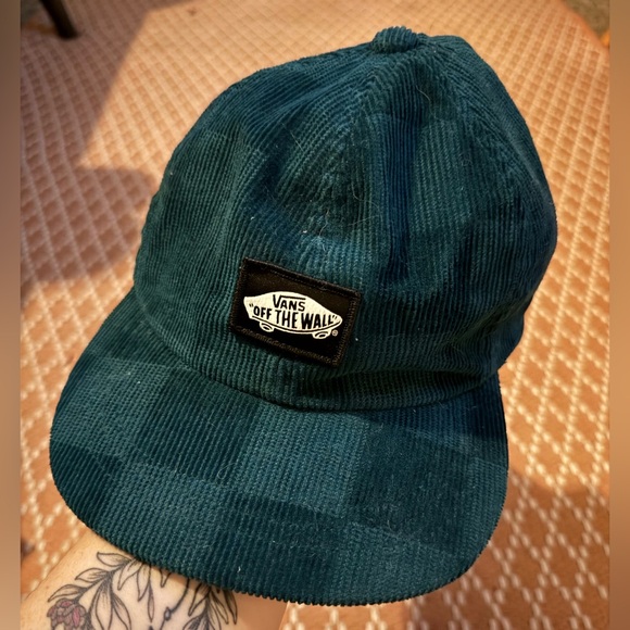 Vans Other - Vans Deep Teal Corduroy Cap
